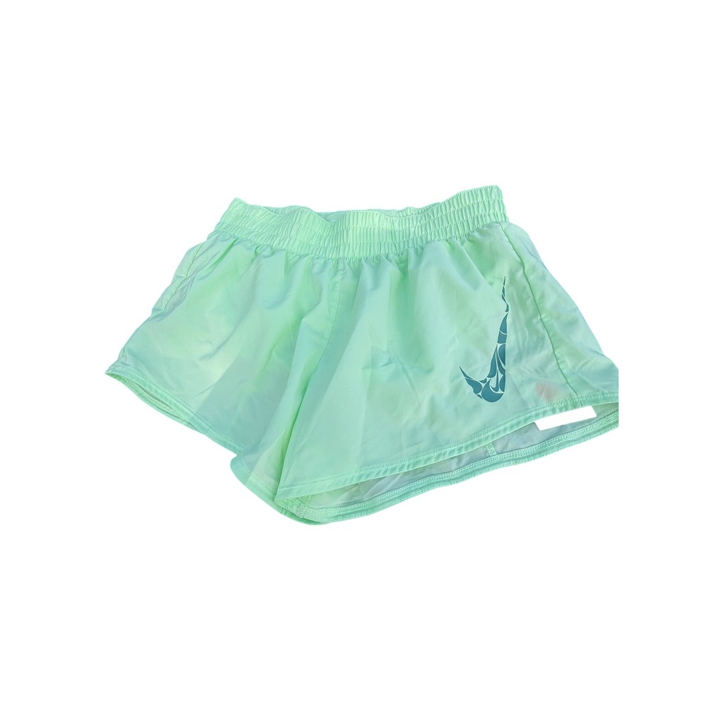 Nike Womens Dri-FIT‎ Running Shorts Lime Green Loose Fit FN2601-376 Medium NWT